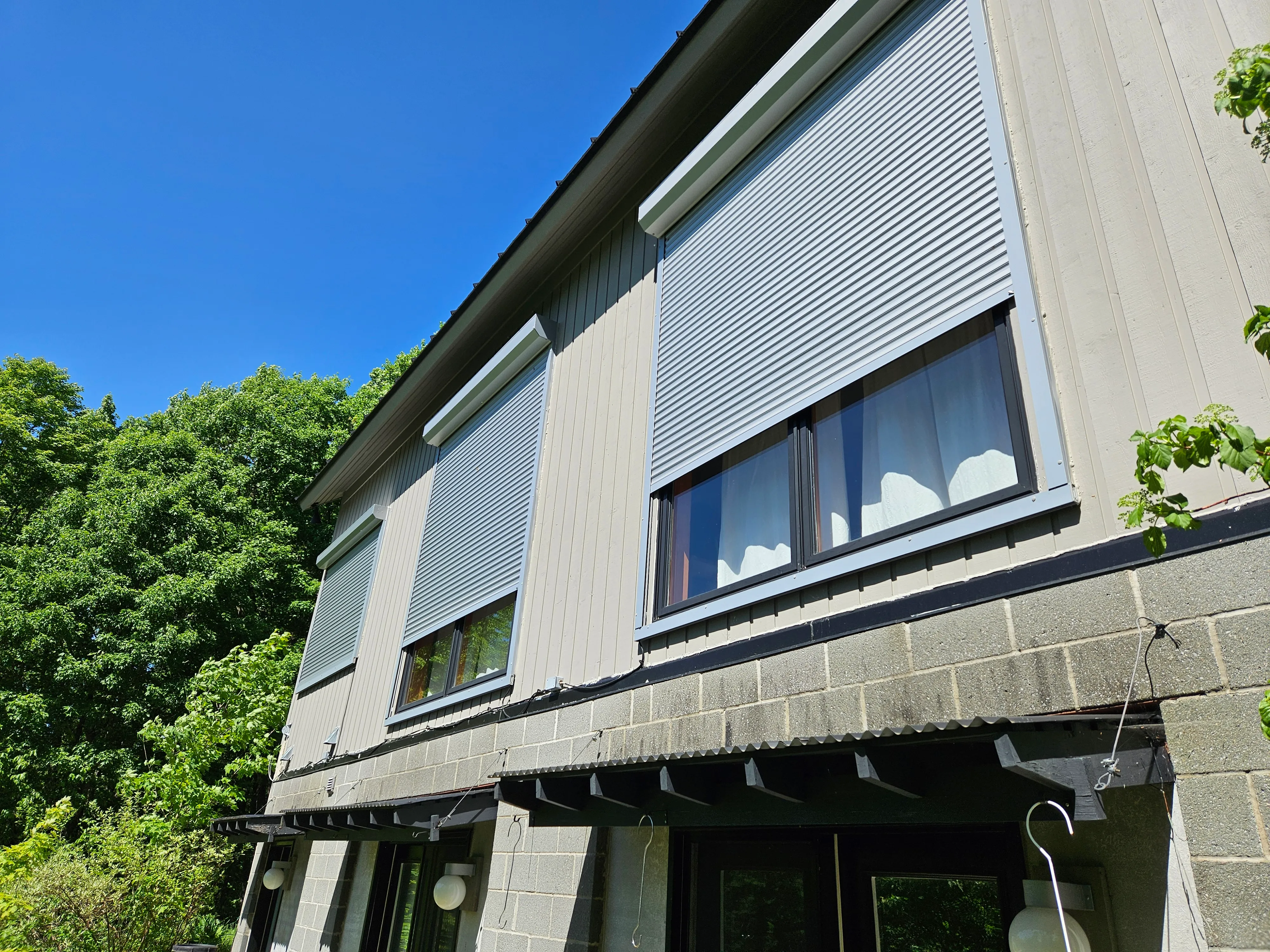 Residential roller shutters